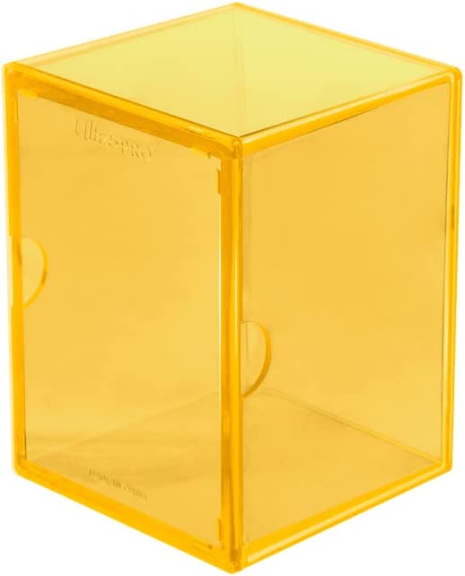 Ultra Pro Eclipse 2-Piece Deck Box: Lemon Yellow