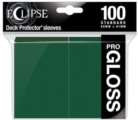 Eclipse 100 Standard Pro Gloss Deck Sleeves Green