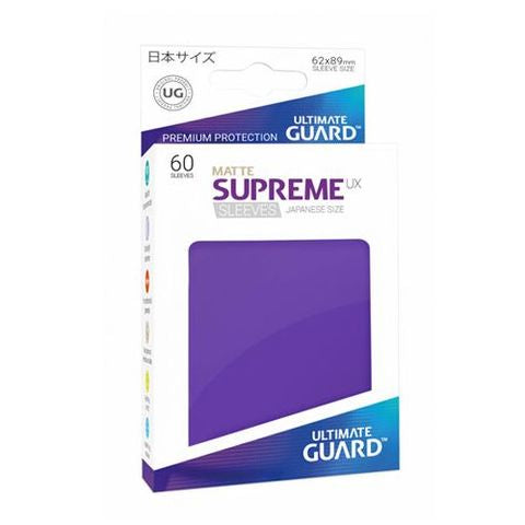 SUPREME UX JAPANESE SIZE CARD SLEEVES - MATTE PURPLE