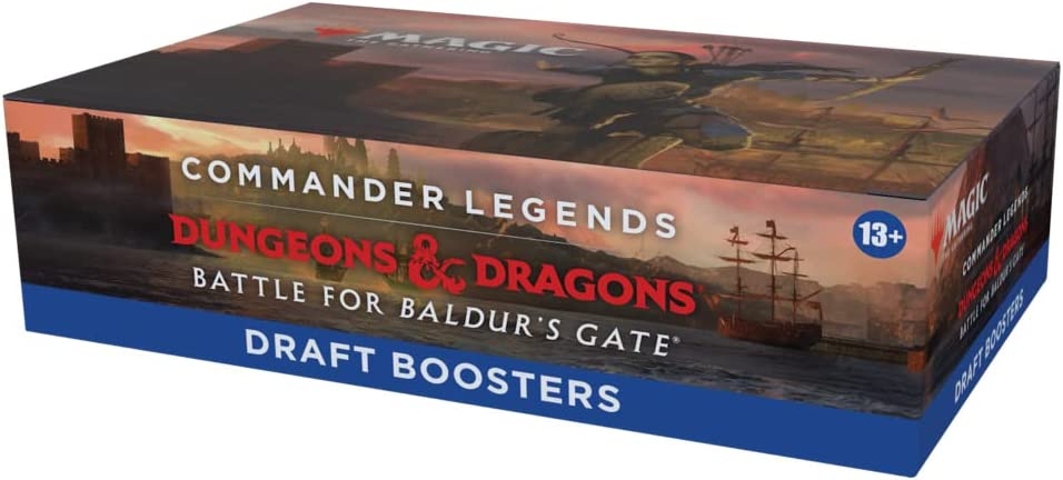 Magic the Gathering CCG: Commander Legends - Battle for Baldur`s Gate Draft Booster Display (24)