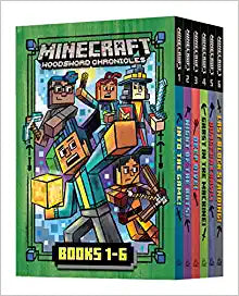 Minecraft Woodsword Chronicales Book Set Books 1-6