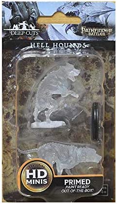 Deep Cuts Unpainted Miniatures: Hell Hounds