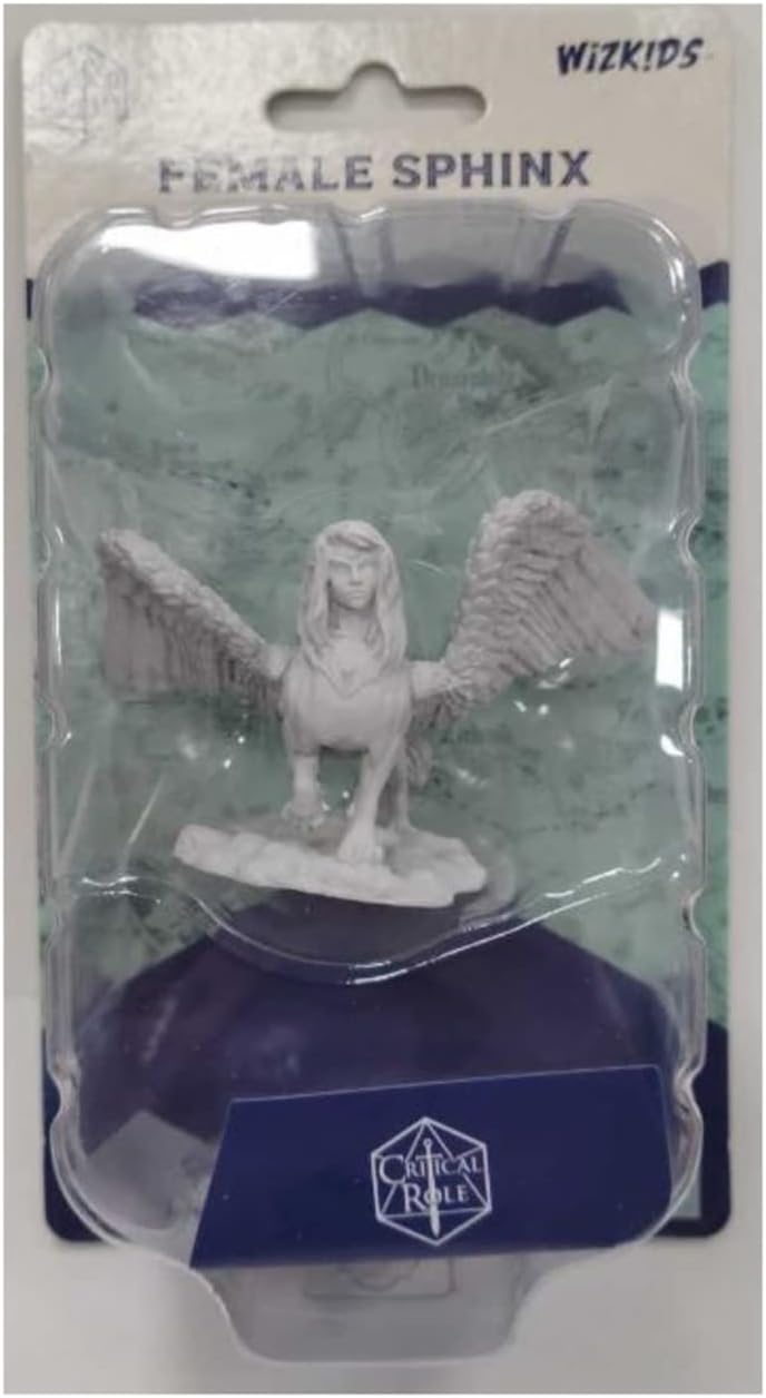Critical Role Unpainted Miniatures: Sphinx Female