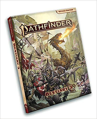 Pathfinder Beastiary 3 Second Edition Hardcover
