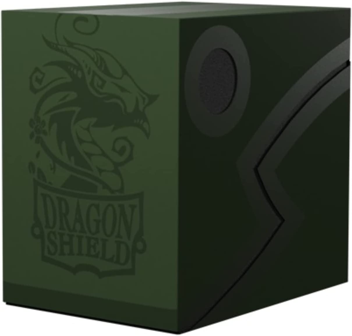 Dragon Shield Card Deck Box – Double Shell: Forest Green/Black