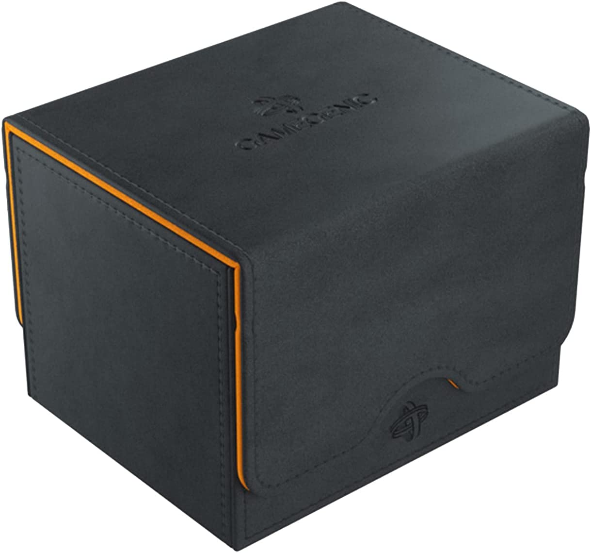 Sidekick 100+ XL Convertible Deck Box Black & Orange Color