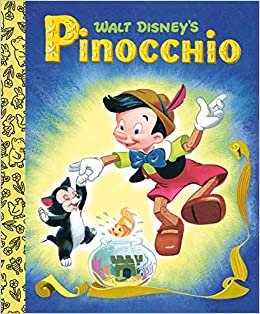 Little Golden Board Book Walt Disney's Pinocchio