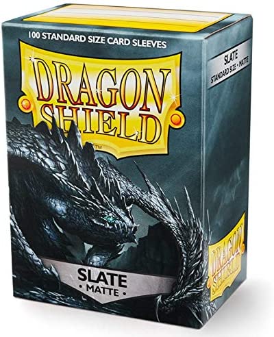 Dragon Shields: (100) Matte Slate