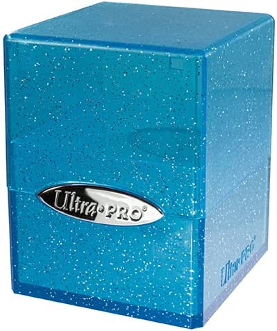 Ultra Pro - Satin Cube 100+ Card Deck Box (Glitter Blue)