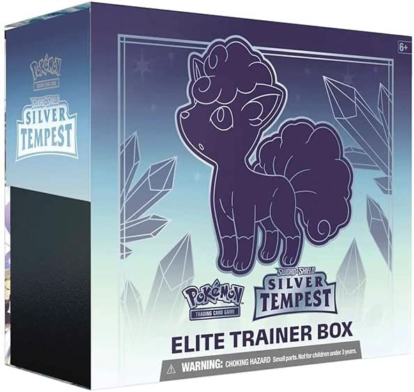 Pokemon TCG Sword & Shield: Silver Tempest Elite Trainer Box