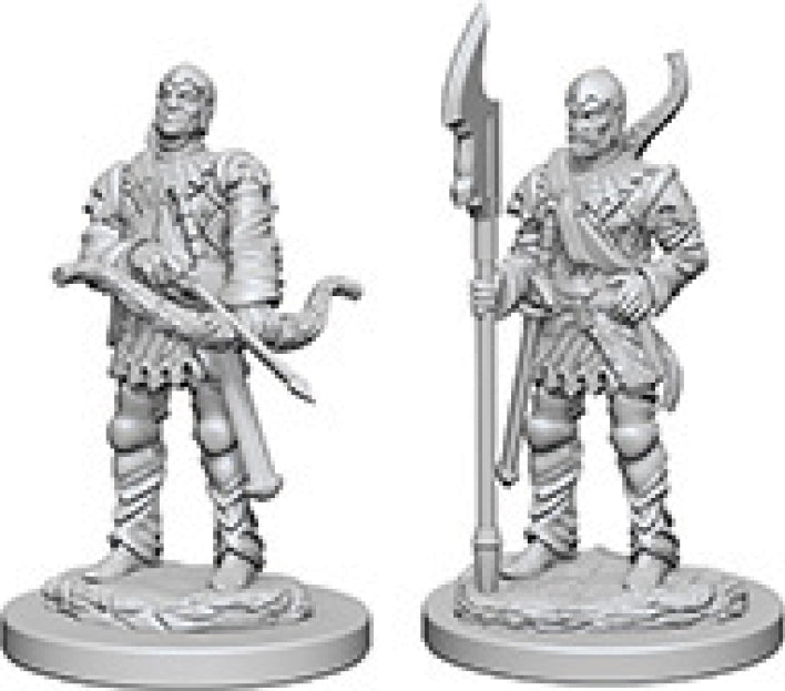 Pathfinder Deep Cuts Unpainted Miniatures: W04 Town Guards