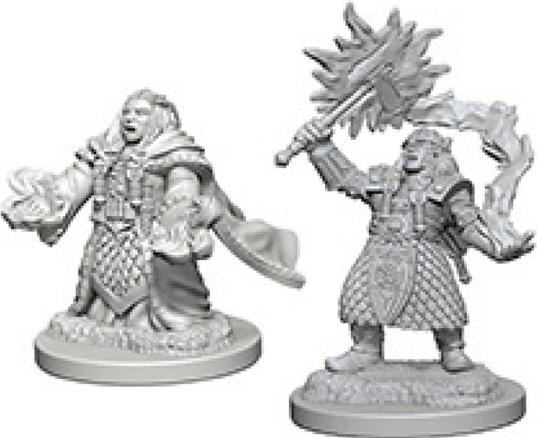Dungeons & Dragons Nolzur`s Marvelous Unpainted Miniatures: W04 Dwarf Female Cleric