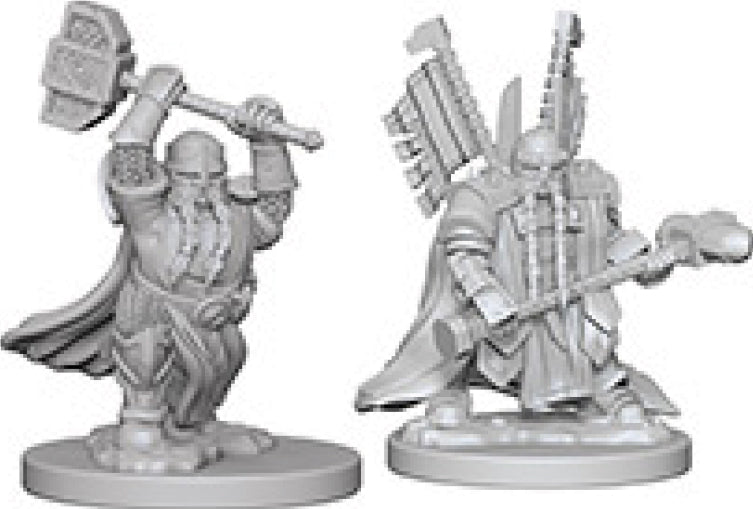 Dungeons & Dragons Nolzur`s Marvelous Unpainted Miniatures: W04 Dwarf Male Paladin