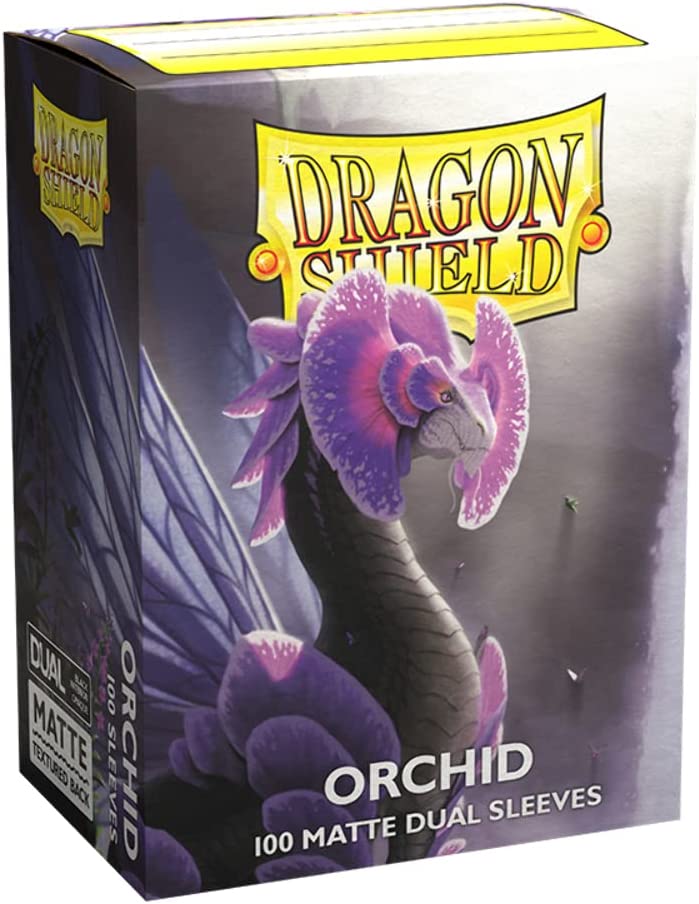 Dragon Shields: (100) Dual Matte Orchid