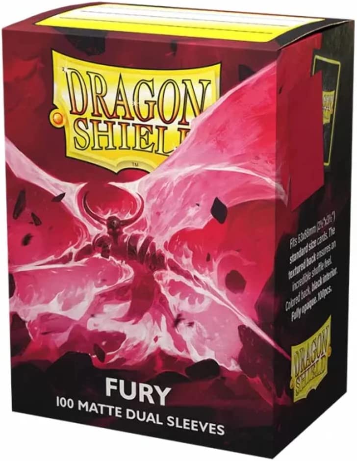 Arcane Tinmen Dragon Shields: (100) Dual Matte Fury