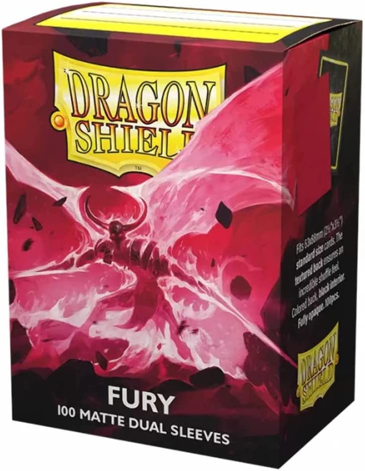 Dragon Shields: (100) Dual Matte Fury