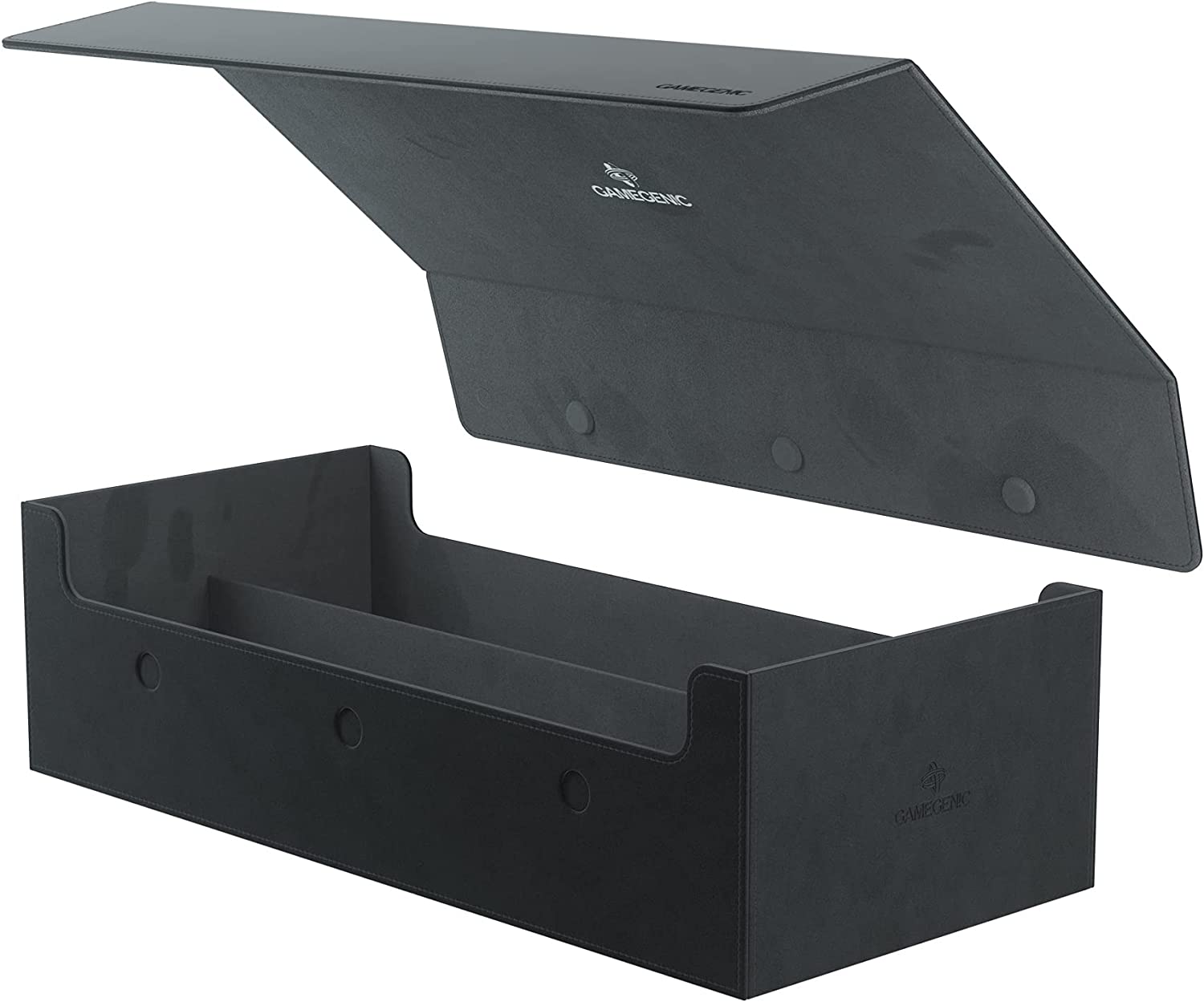 Gamegenic Dungeon 1100+ Black Convertible Deck and Game Accessories Box
