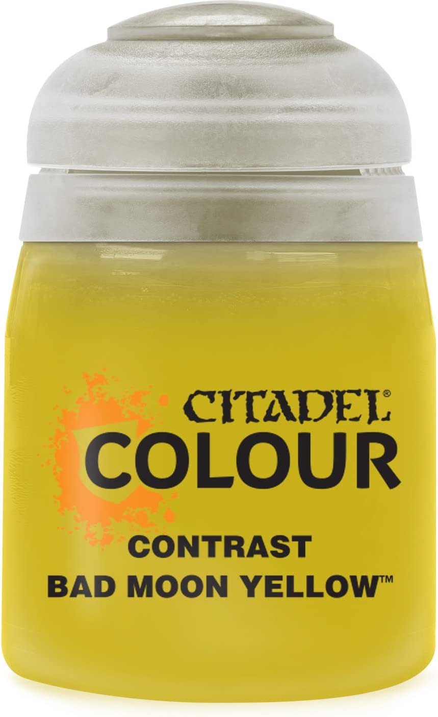 Bad Moon Yellow Contrast Paints