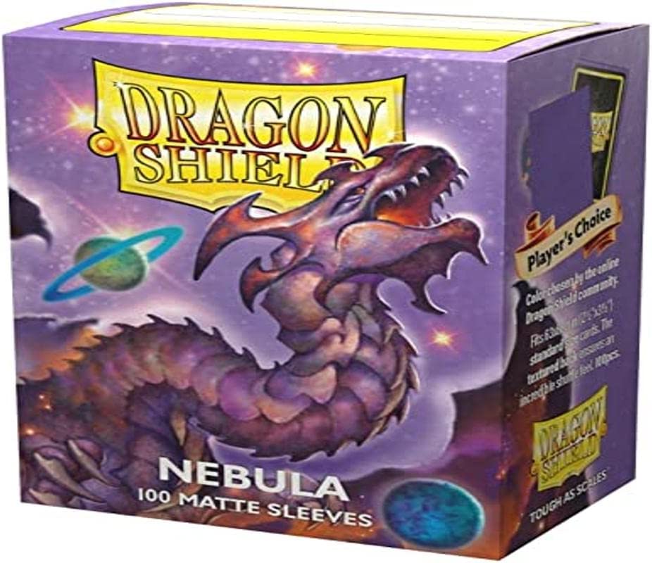 Dragon Shields: (100) Matte Nebula