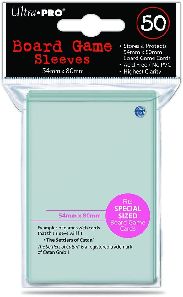 Ultra Pro 54mm X 80mm Board Game Sleeves