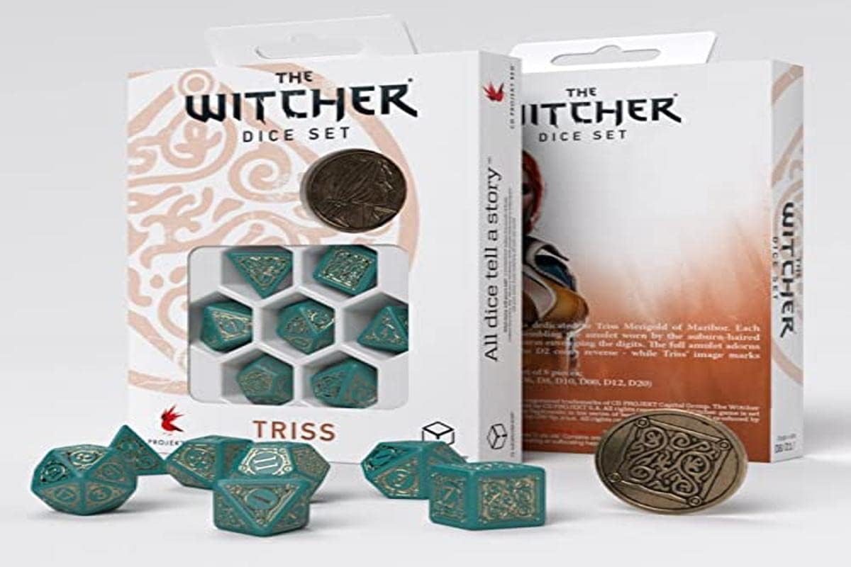 Witcher Dice Set. Triss - The Beautiful Healer