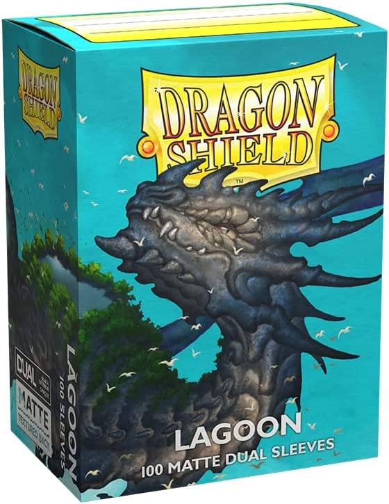 Dragon Shields: (100) Dual Matte Lagoon