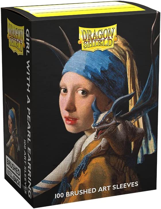 Dragon Shield Limited Edition Brushed Art: Girl with a Pearl Earring