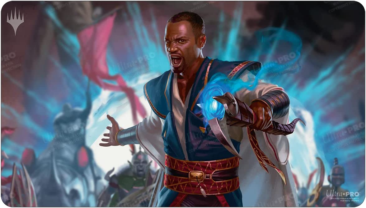 Ultra PRO - March of The Machine Card Playmat ft. Teferi Akosa of Zhalfir