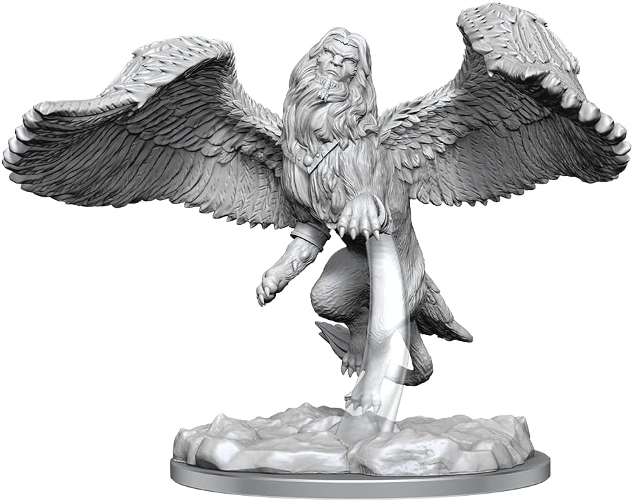 Critical Role Unpainted Miniatures: Sphinx Male Miniatures