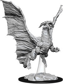Dungeons & Dragons Nolzur`s Marvelous Unpainted Miniatures: W08 Young Copper Dragon