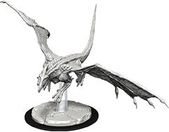 Dungeons & Dragons Nolzur`s Marvelous Unpainted Miniatures: W09 Young White Dragon