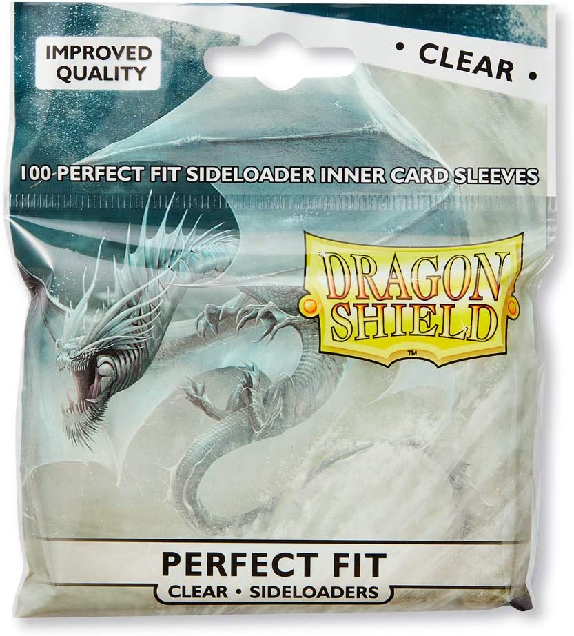 Dragon Shield Sleeves Perfect Fit Sideloader Clear (100)