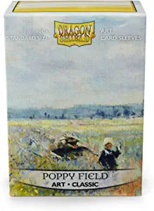 Dragon Shield 100ct  Poppy Field