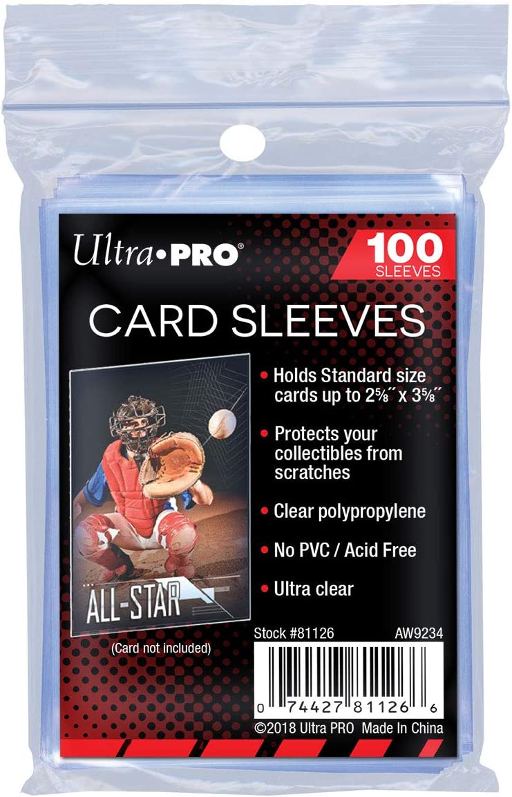 Ultra Pro Soft Card Sleeves 2-5/8