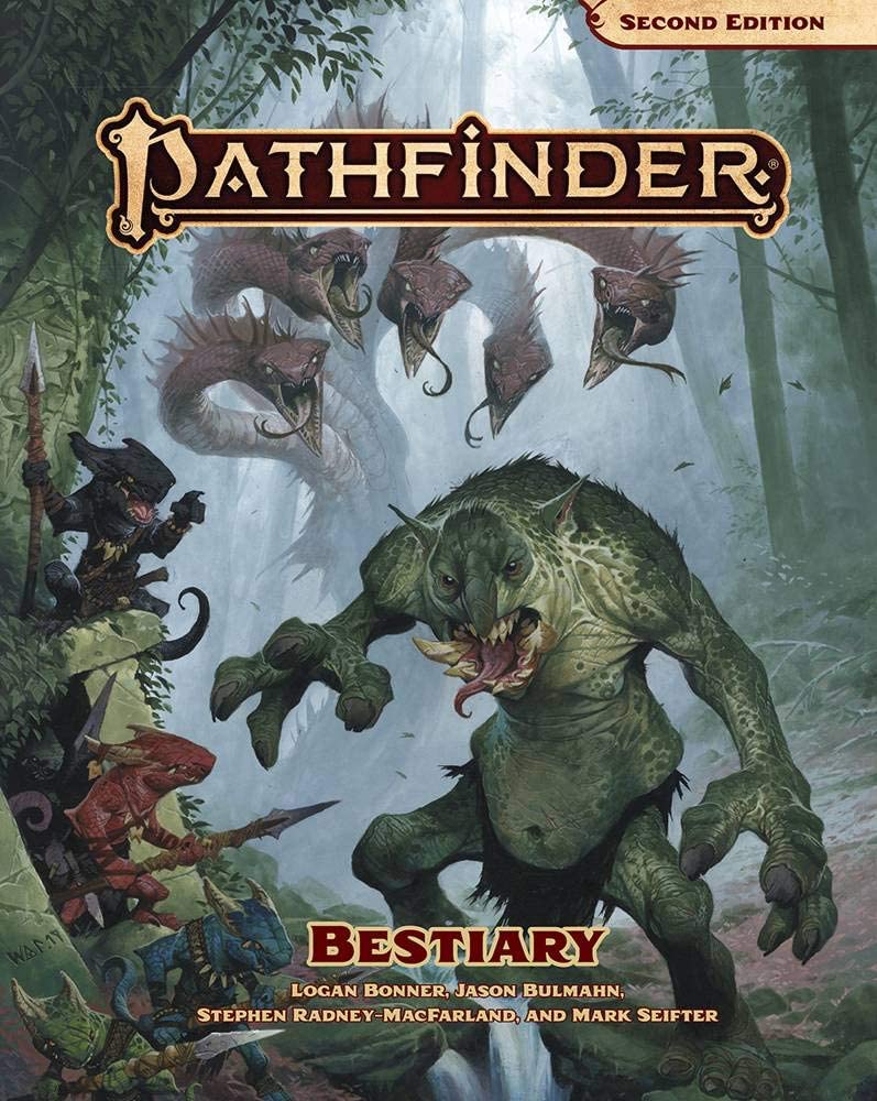 Pathfinder Beastiary Second Edition Hardcover