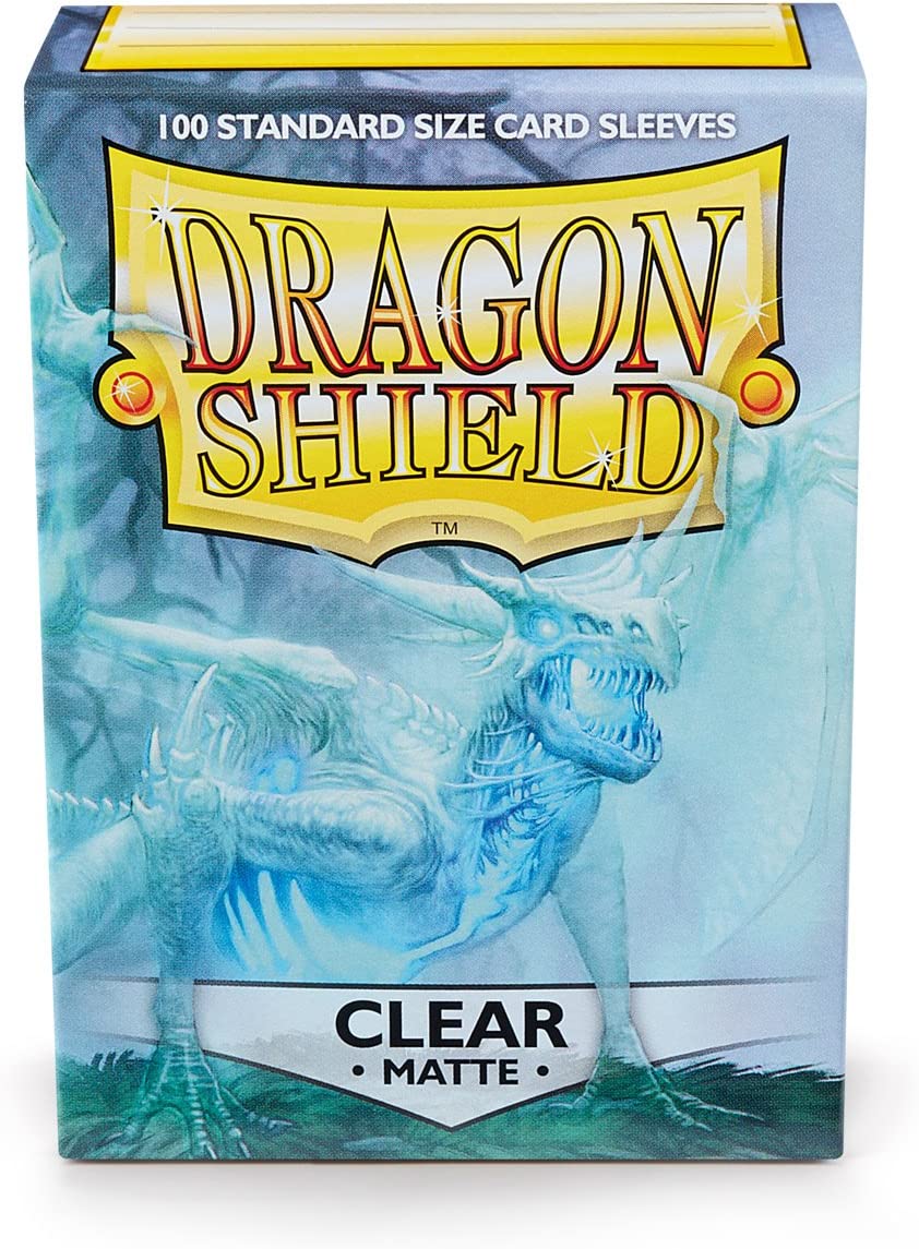 Dragon Shields: (100) Matte Clear