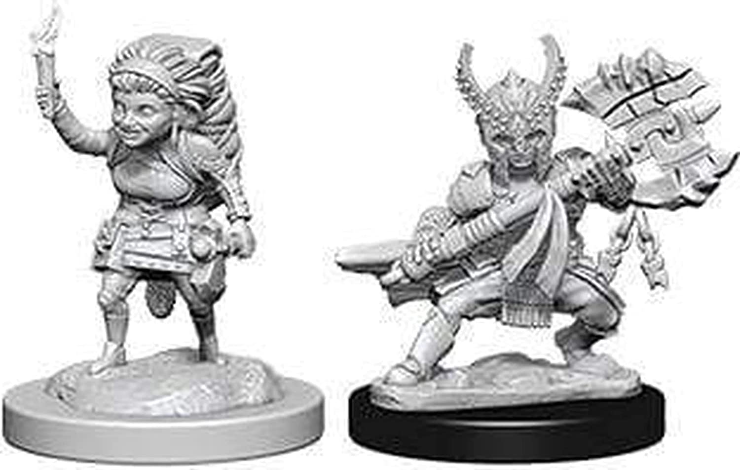Nolzurs Marvelous Unpainted Miniatures: Wave 6: Female Halfing Fighter