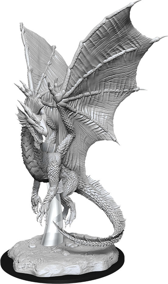 Dungeons & Dragons Nolzur`s Marvelous Unpainted Miniatures: W11 Young Silver Dragon