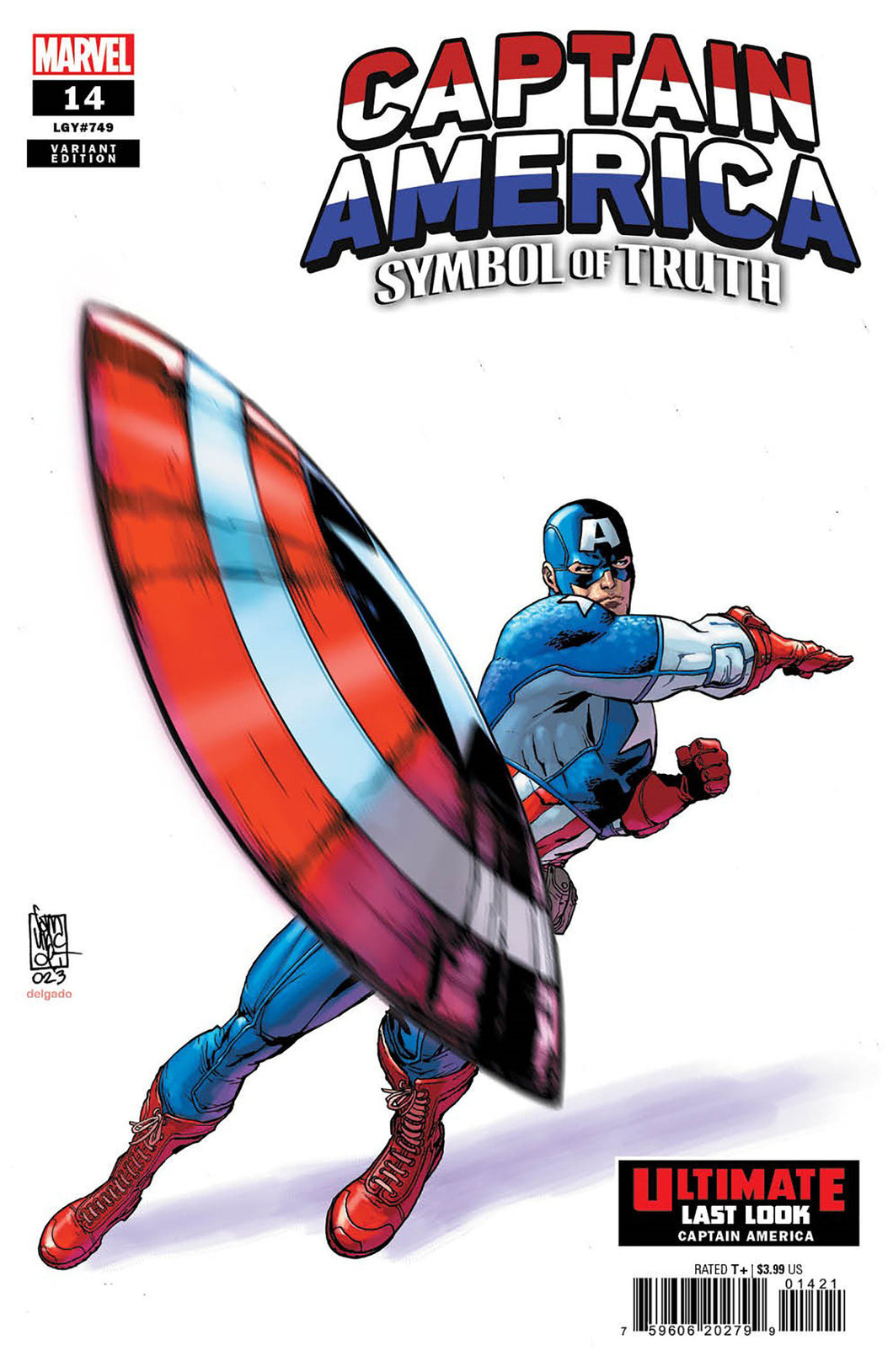 Captain America: Symbol Of Truth 14 Giuseppe Camuncoli Ultimate Last Look Varian T