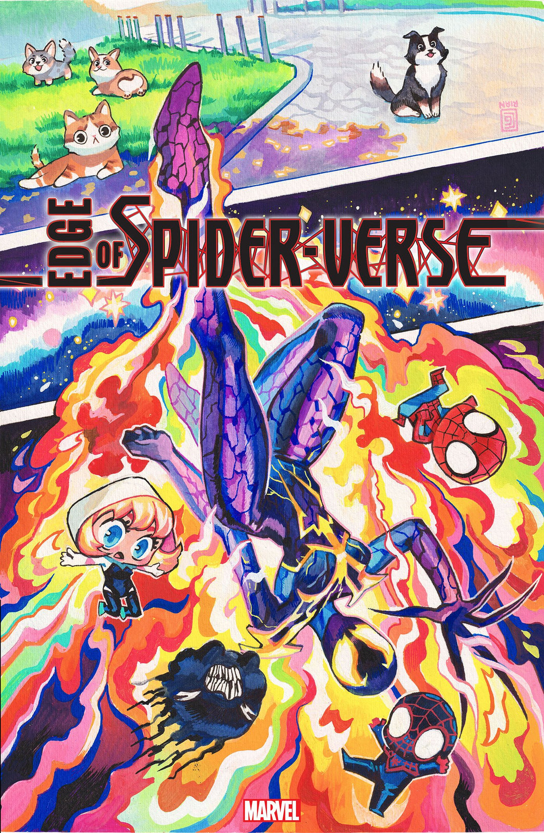 Edge Of Spider-Verse 4 Rian Gonzales Variant