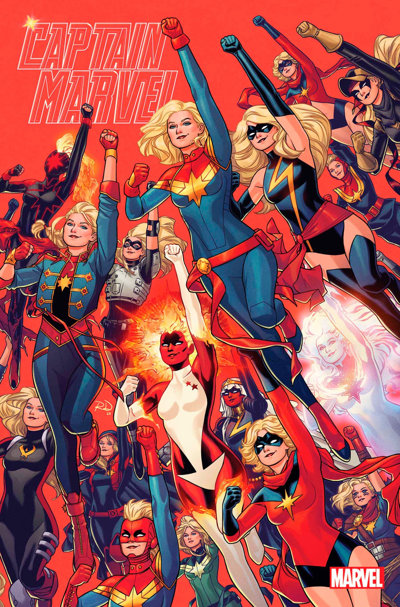 Captain Marvel 5 Russell Dauterman Variant