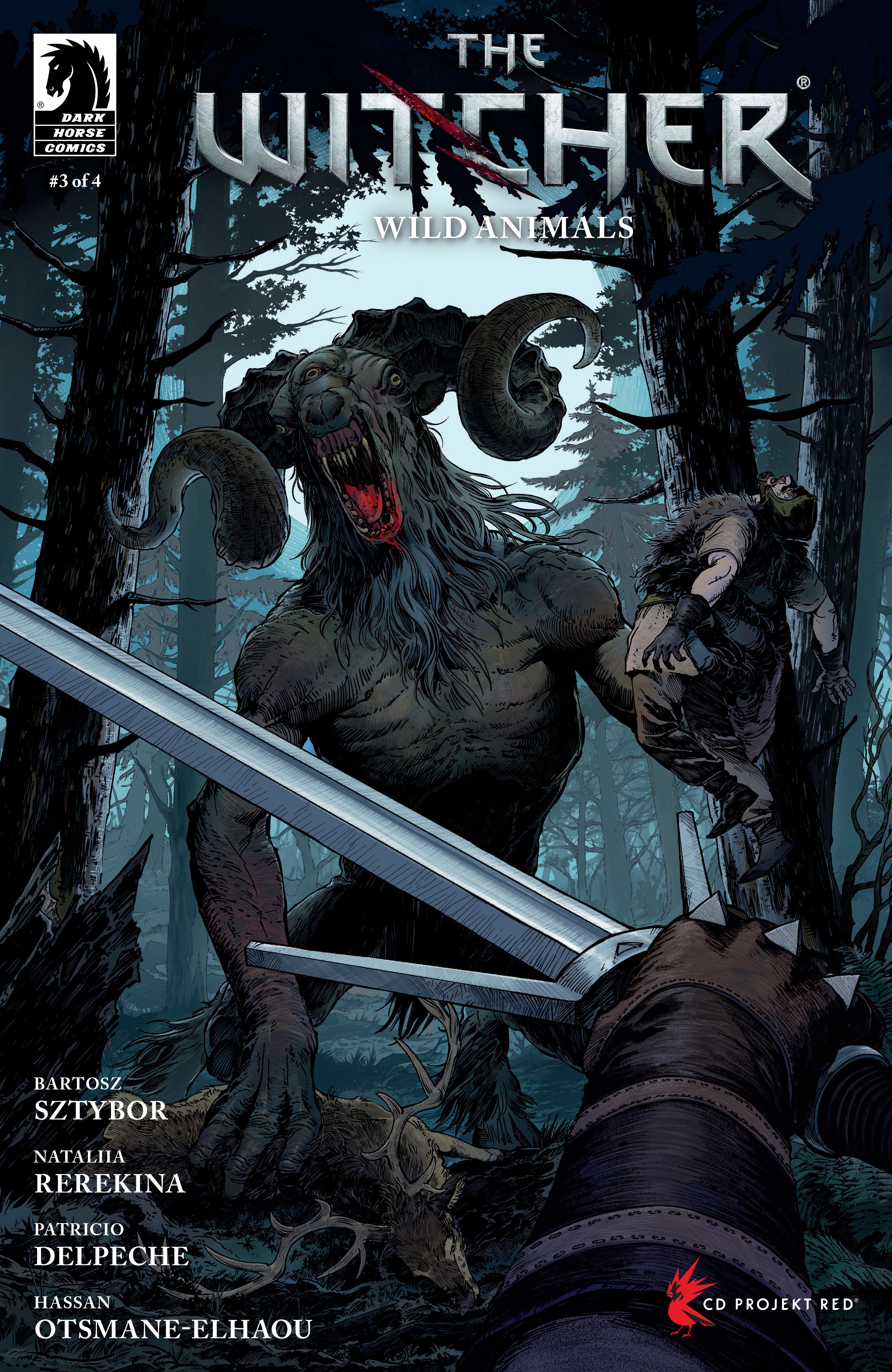 Witcher Wild Animals #3 Cover A Rerekina