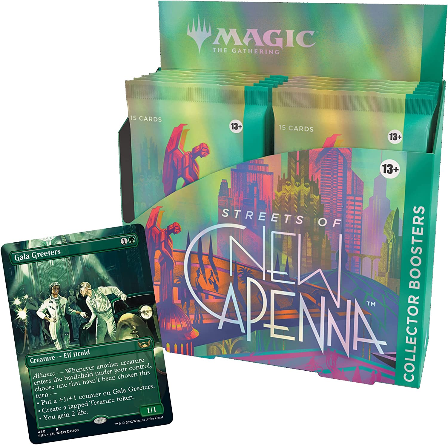 Magic the Gathering CCG: Streets of New Capenna Collector Booster Display (12)