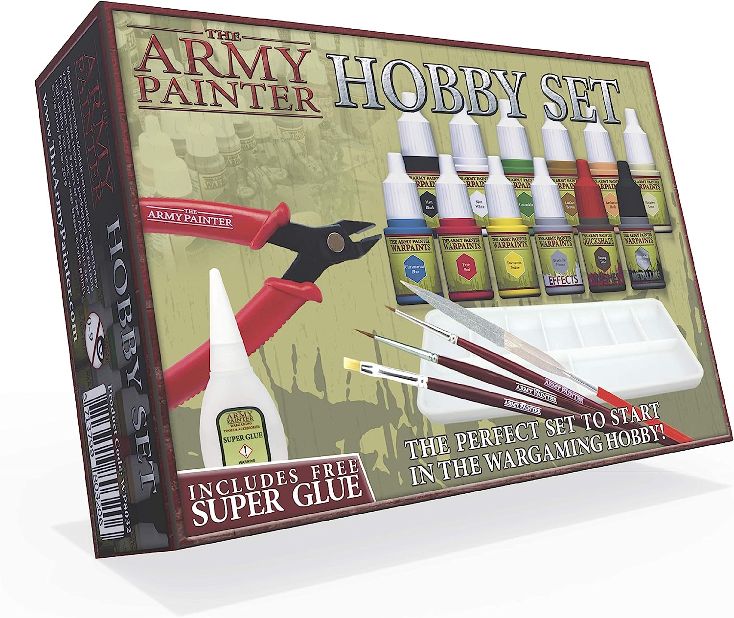 The Army Painter Warpaints Hobby Set -Model Kit Tools for Miniatures