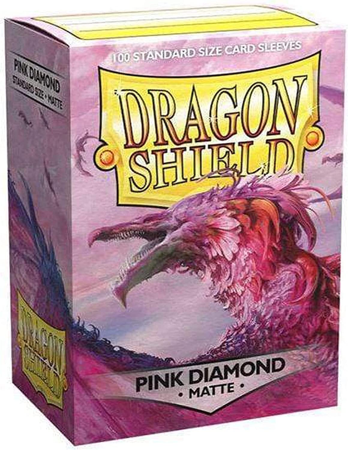 Dragon Shields: (100) Matte Pink Diamond
