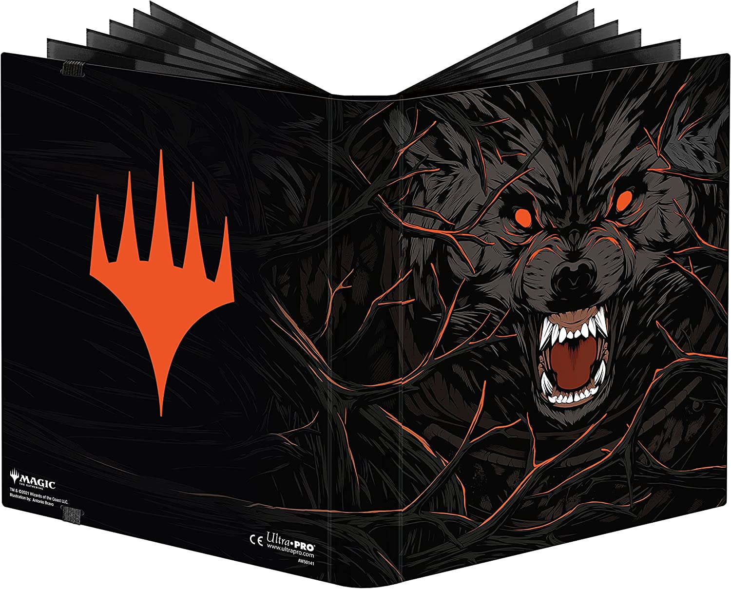 Innistrad Midnight Hunt PRO-Binder 9-Pocket featuring Draft Booster Key Art