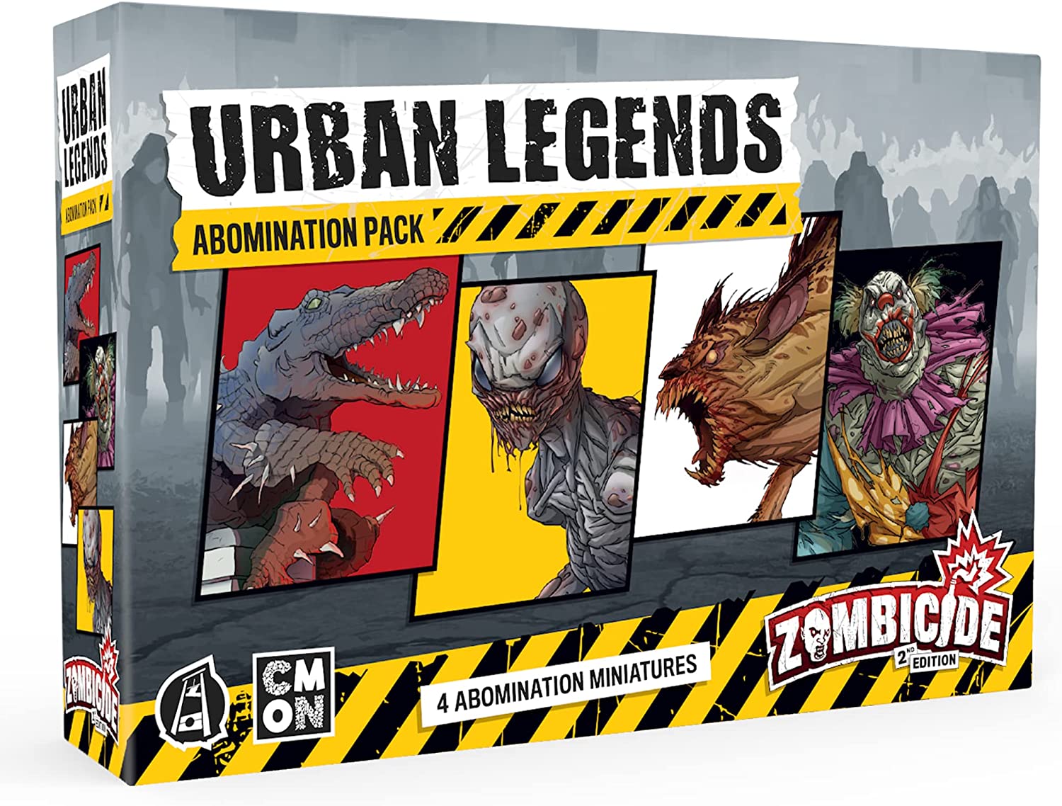 CMON Kickstarter Exclusive Zombicide 2nd Edition Urban Legends