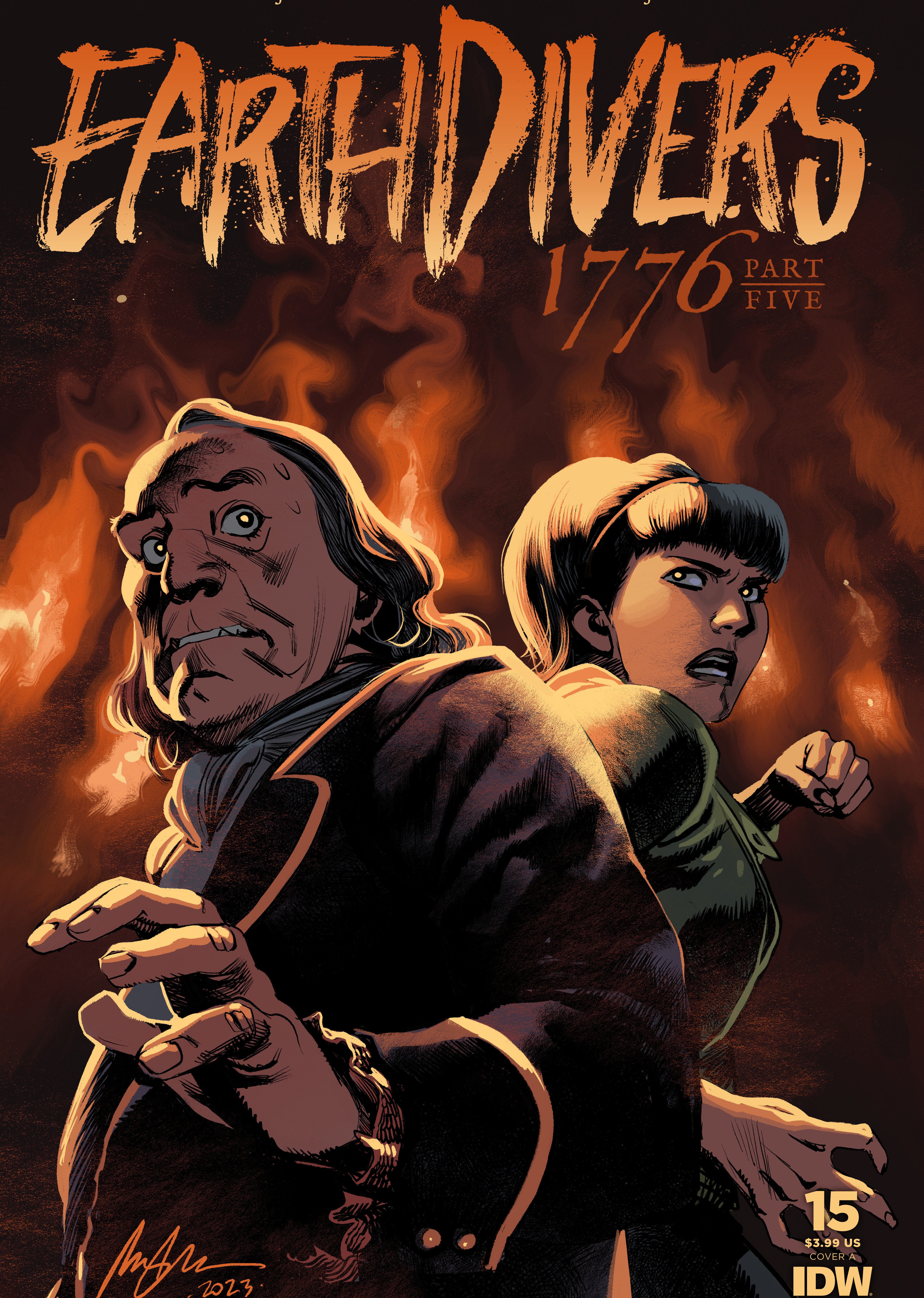 Earthdivers #15 Cover A (Albuquerque)