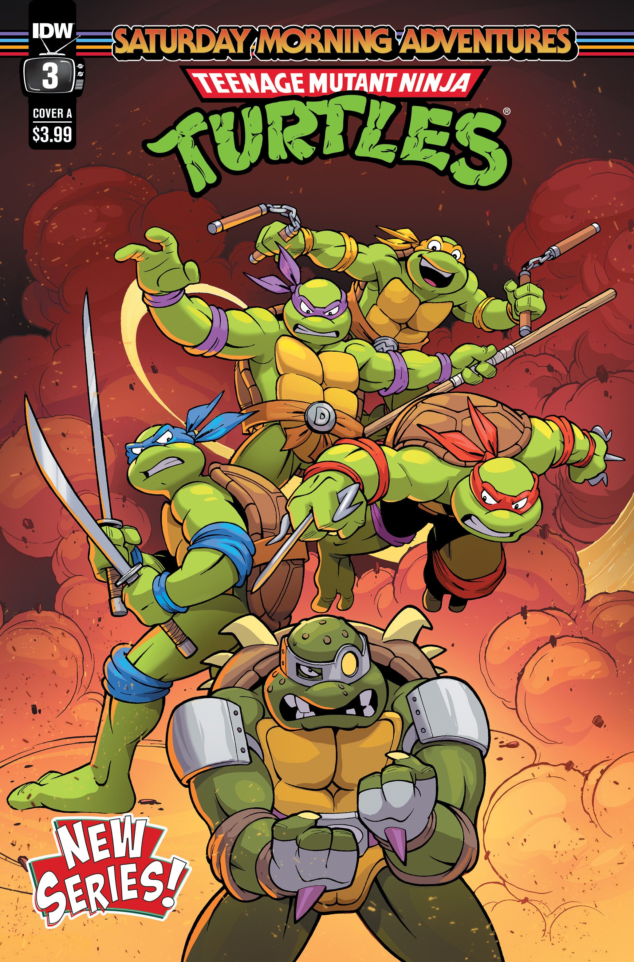 Teenage Mutant Ninja Turtles: Saturday Morning Adventures (2023-) #3 Cover A (La Wrence)