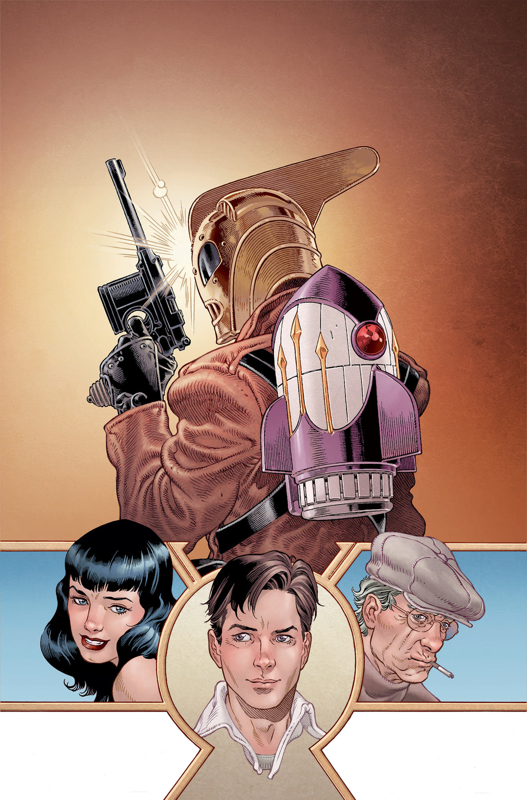 The Rocketeer: In The Den Of Thieves #1 Variant Ri (10) (Rodriguez Full Art)